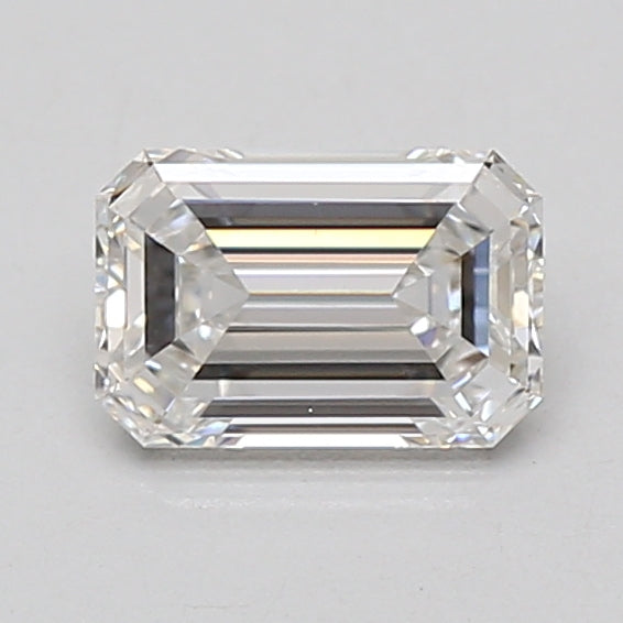 0.98ct Emerald lab-grown diamond, D VVS2 – 360° view