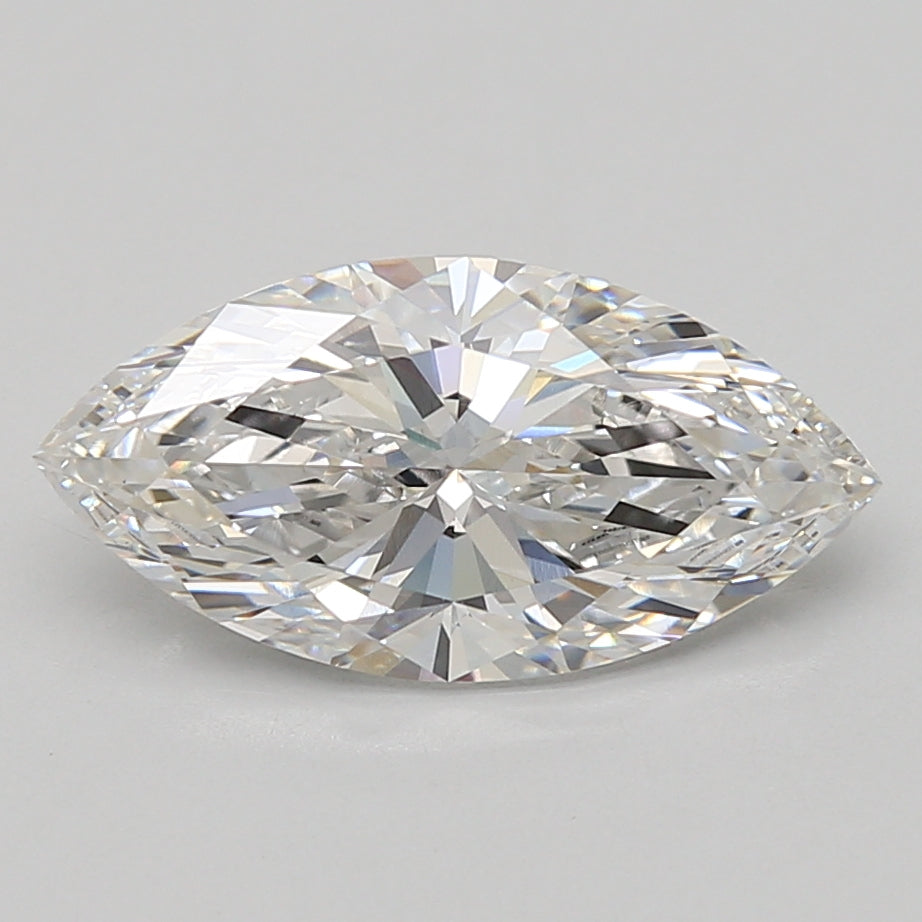3.02ct Marquise lab-grown diamond, E VS1 – 360° view