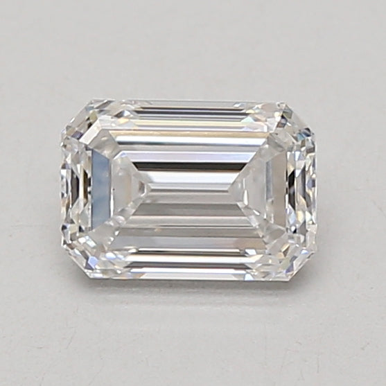 IGI certificate for 0.86ct Emerald lab-grown diamond, D VS1