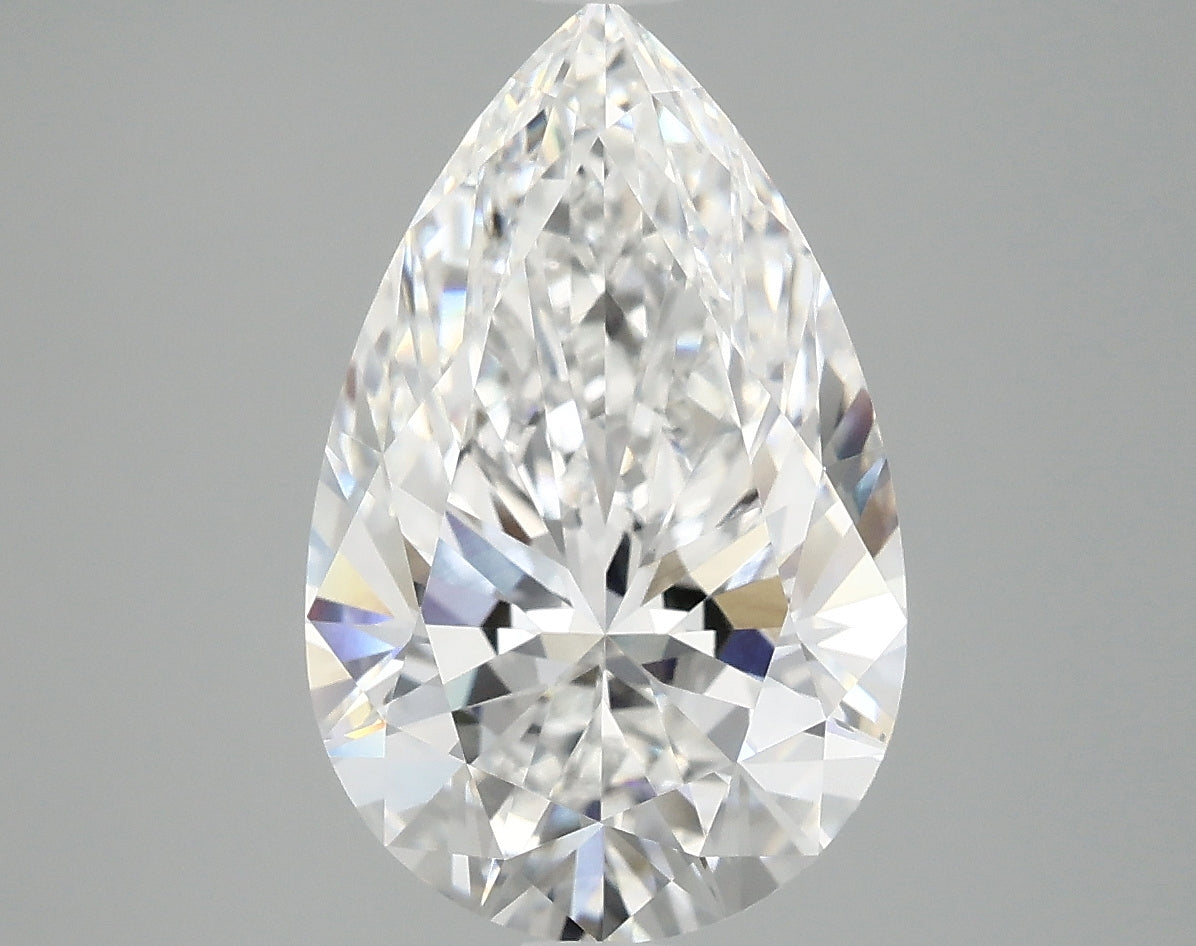 4.04ct Pear lab-grown diamond, D VVS1 – 360° view