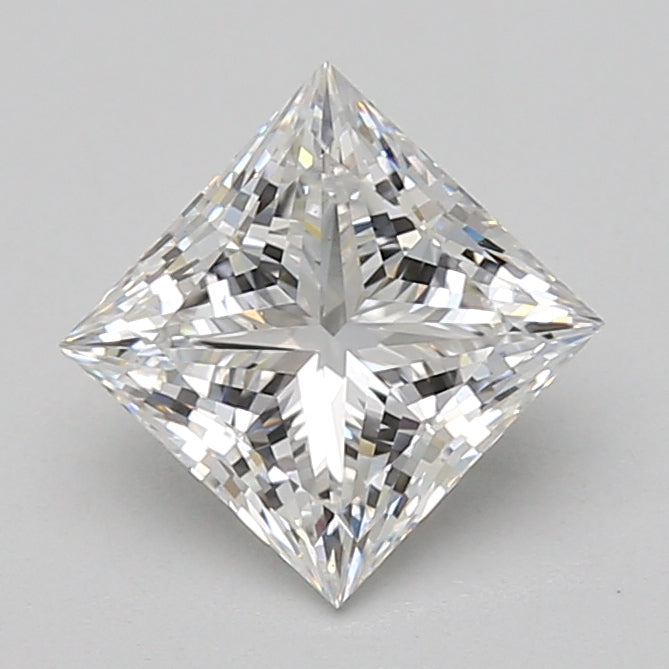 1.92ct Princess lab-grown diamond, E VVS2
