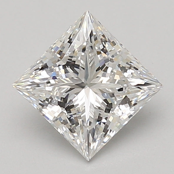 1.57ct Princess lab-grown diamond, D VS1