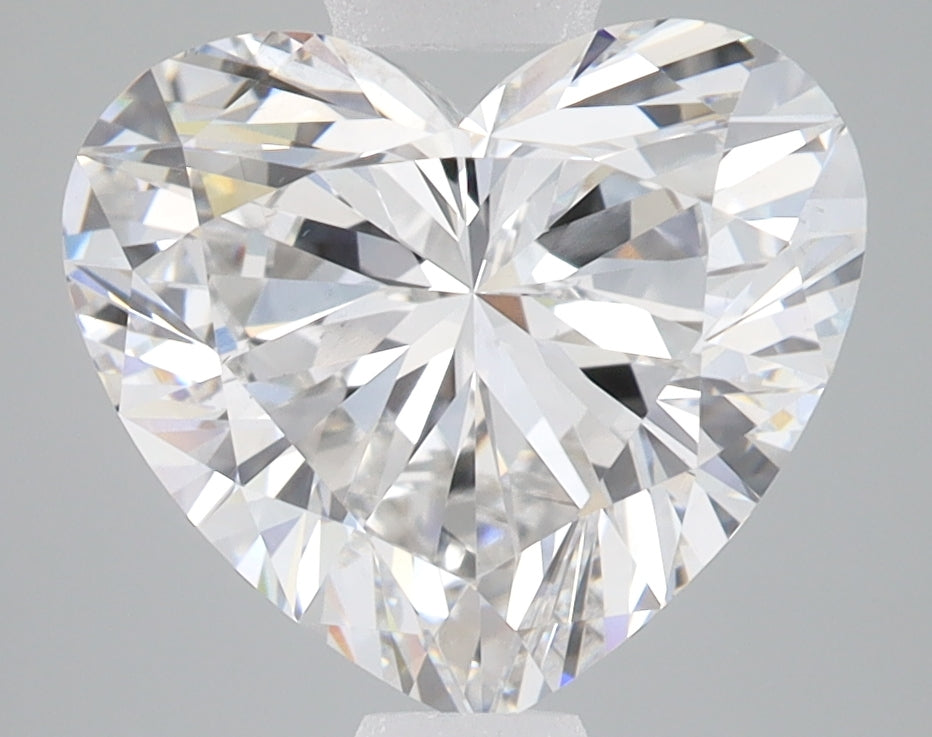 3.76ct Heart lab-grown diamond, F VS2 – 360° view