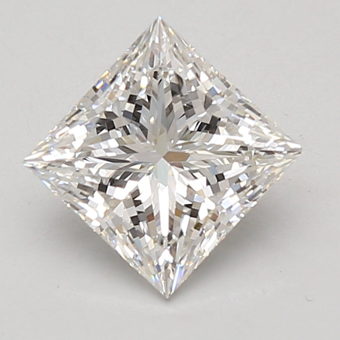 2.09ct Princess lab-grown diamond, E VVS2 – 360° view