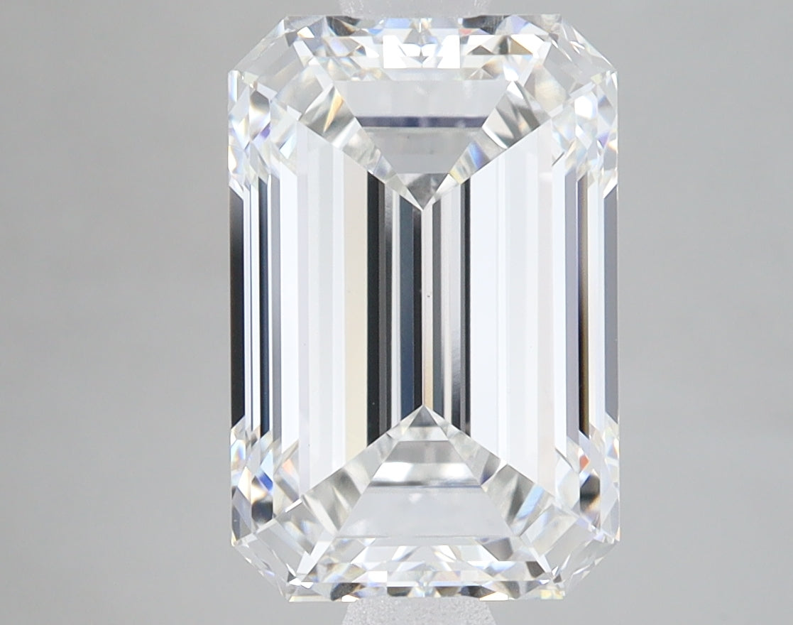 4.27ct Emerald lab-grown diamond, F VS1
