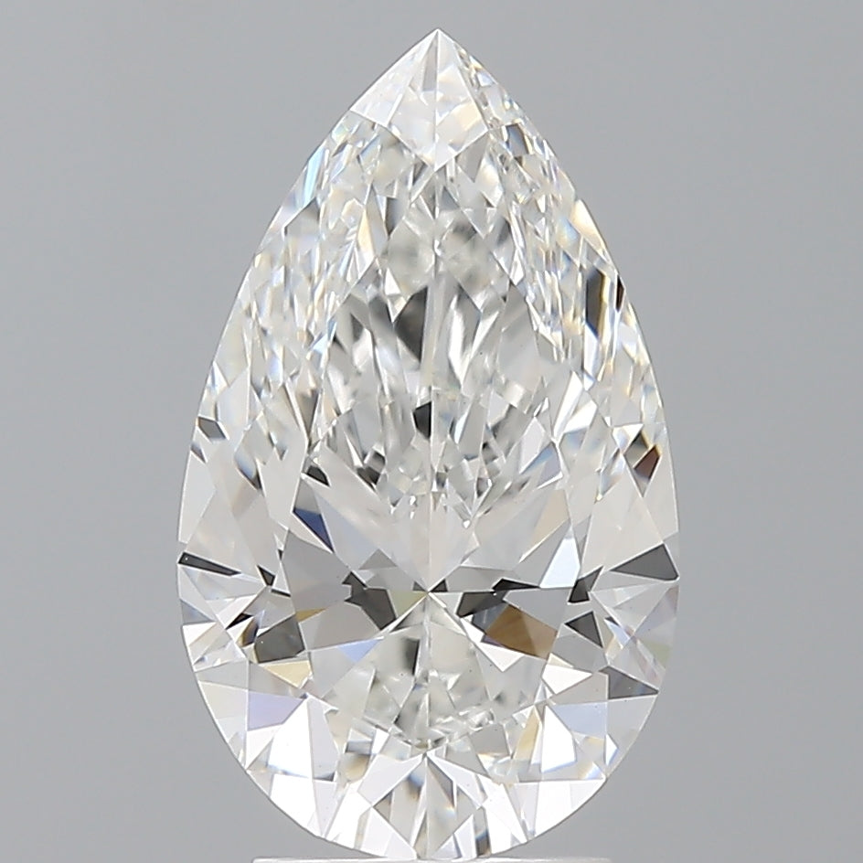 3.57ct Pear lab-grown diamond, E VS1