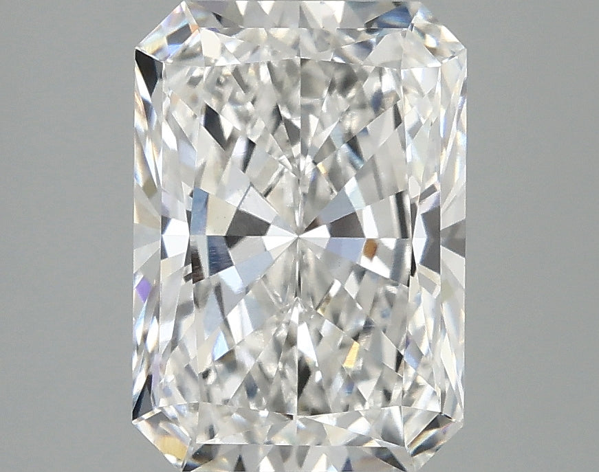 3.08ct Radiant lab-grown diamond, E VVS2