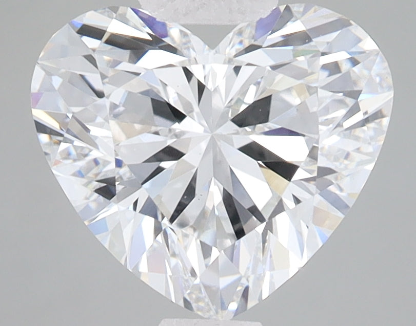 2.59ct Heart lab-grown diamond, D VS1