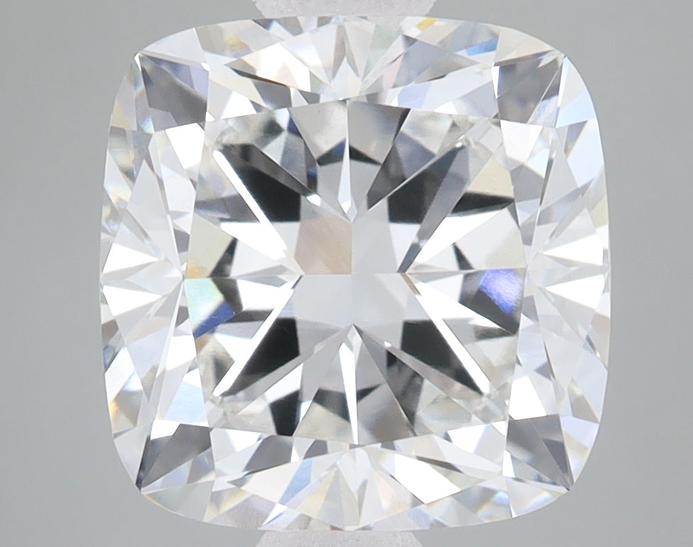 5.05ct Cushion lab-grown diamond, F VVS2