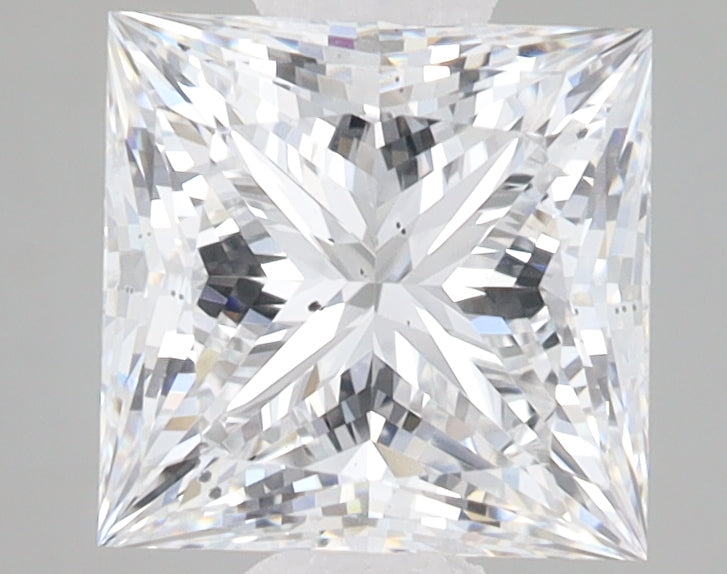 2.3ct Princess lab-grown diamond, D VS2 – 360° view
