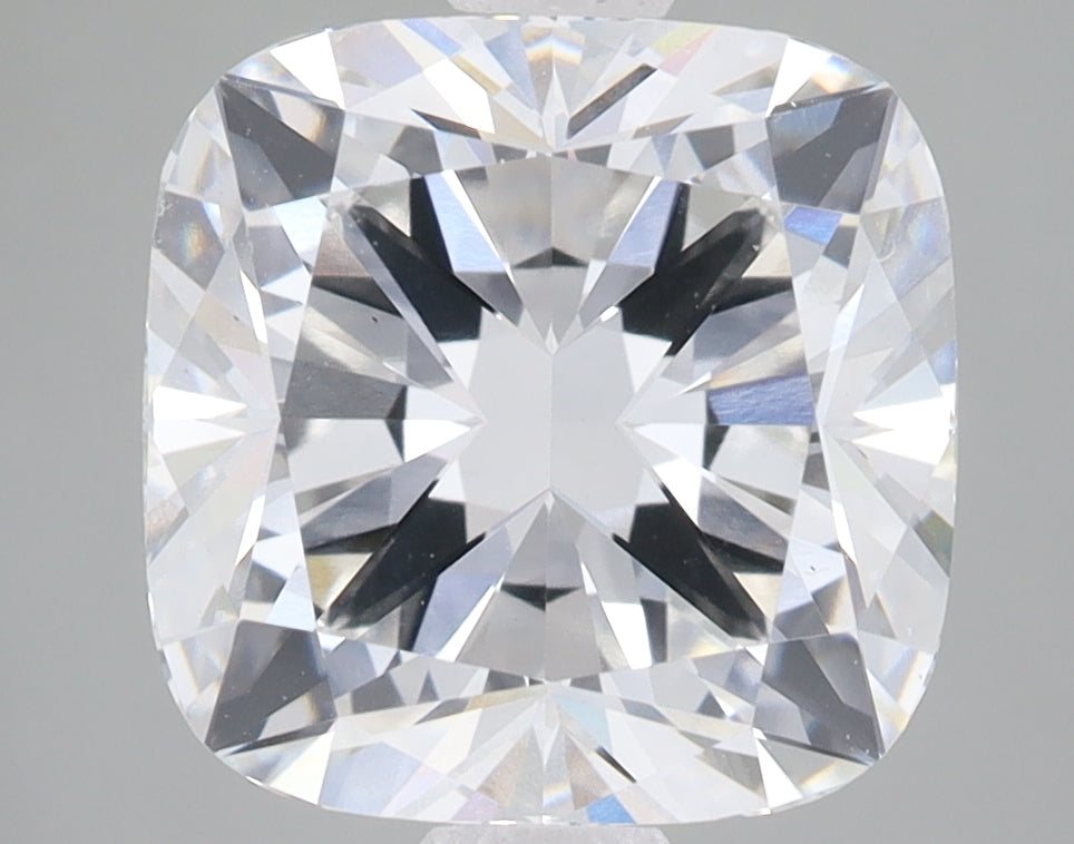 5.1ct Cushion lab-grown diamond, F VS1 – 360° view