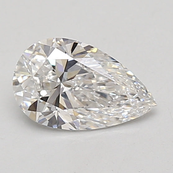 IGI certificate for 0.76ct Pear lab-grown diamond, D VS1