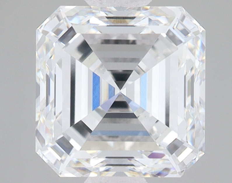 3.1ct Square Emerald lab-grown diamond, E VVS2