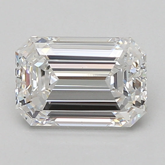 1.52ct Emerald lab-grown diamond, D VS1 – 360° view