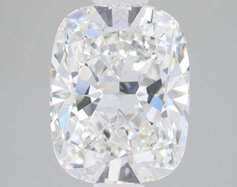 2.59ct Elongated Cushion lab-grown diamond, G VS1