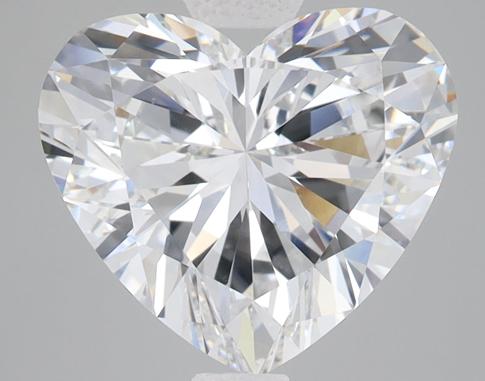 4.09ct Heart lab-grown diamond, E VVS2