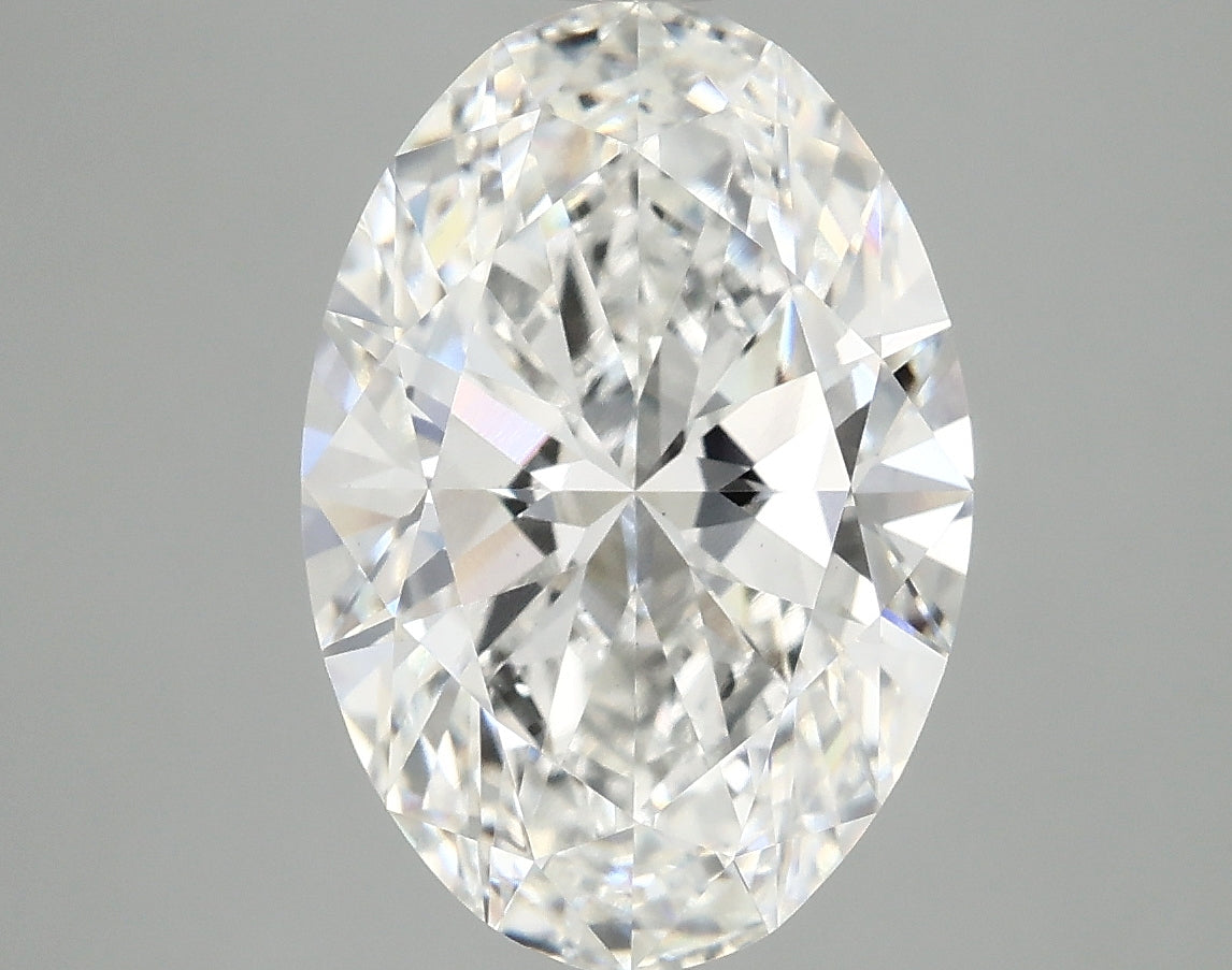 4.09ct Oval lab-grown diamond, E VS1 – 360° view