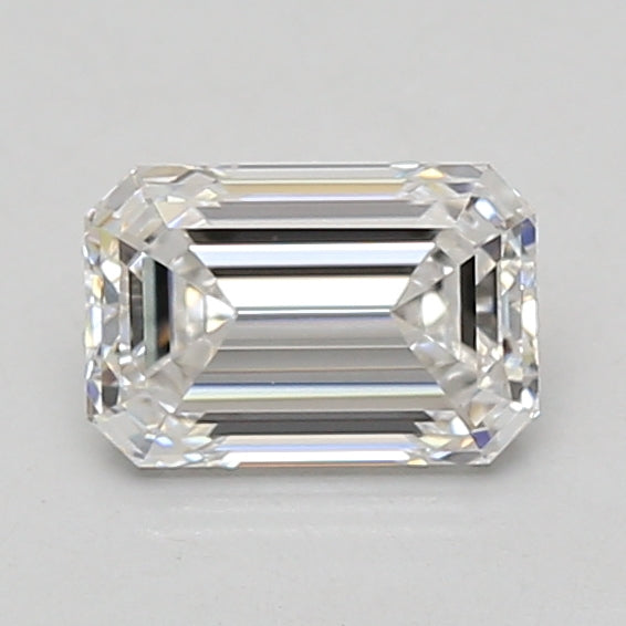 1.07ct Emerald lab-grown diamond, D VVS2 – 360° view