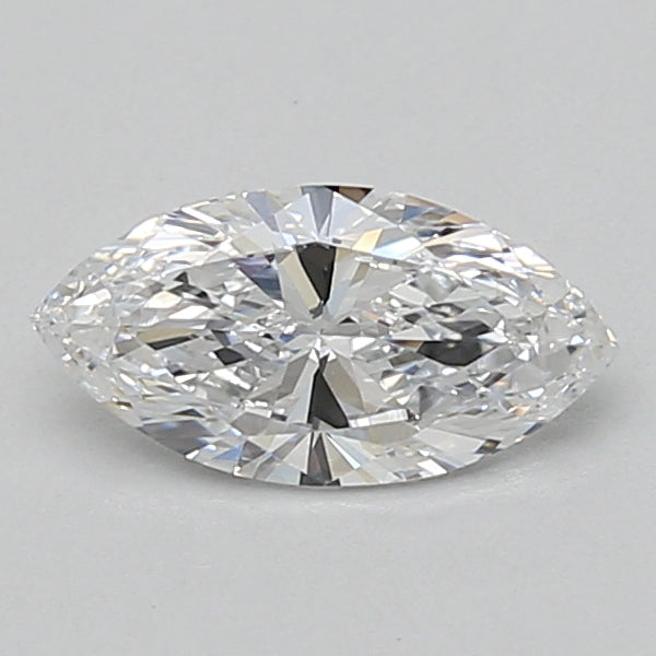 0.77ct Marquise lab-grown diamond, D VVS2