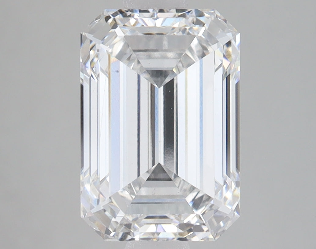 3.66ct Emerald lab-grown diamond, E VS2