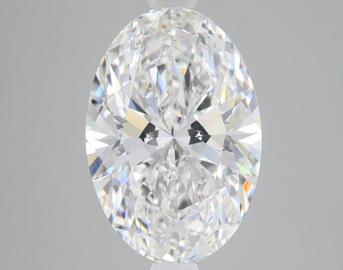 3.56ct Oval lab-grown diamond, E VVS2 – 360° view