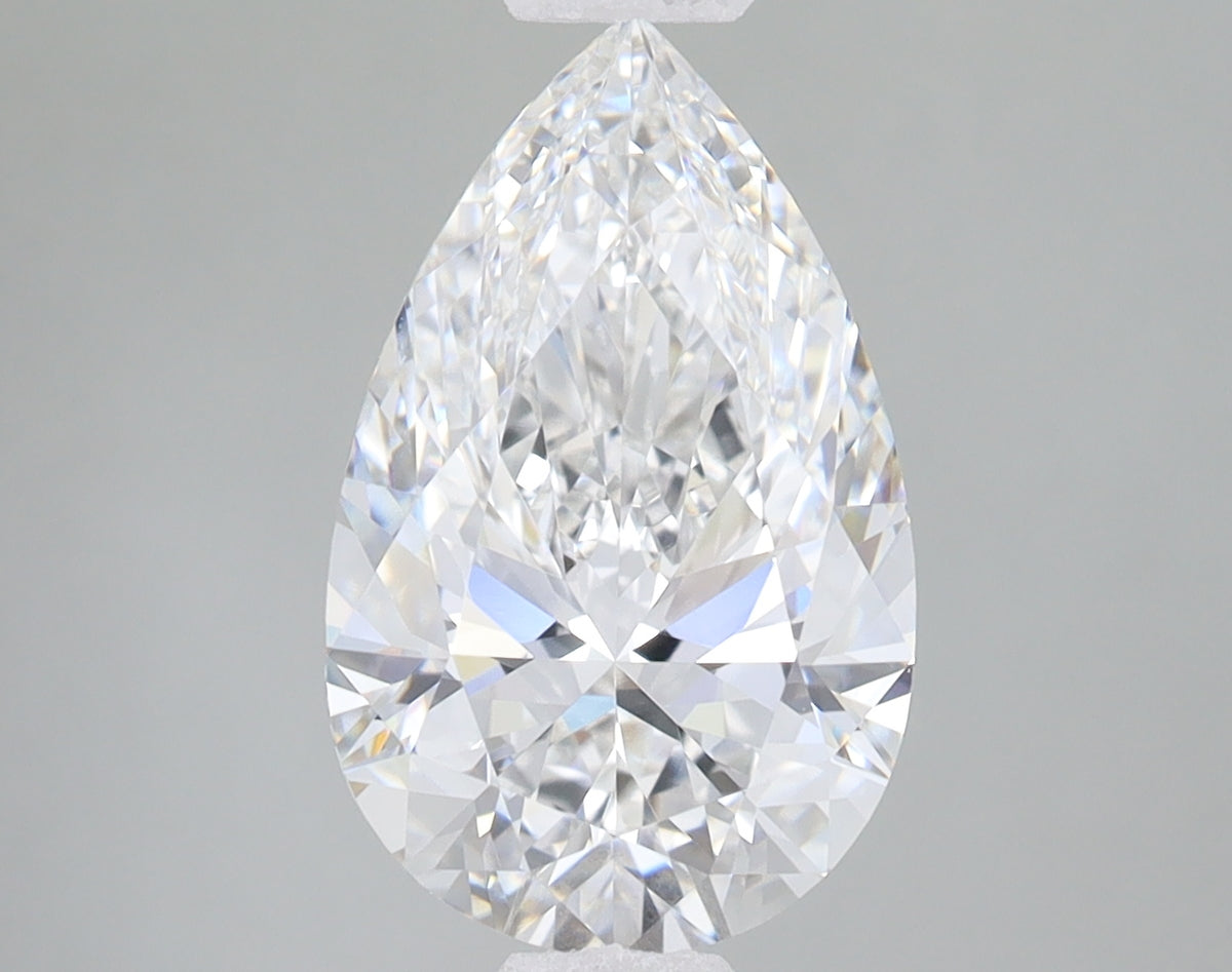 3.01ct Pear lab-grown diamond, E VVS2