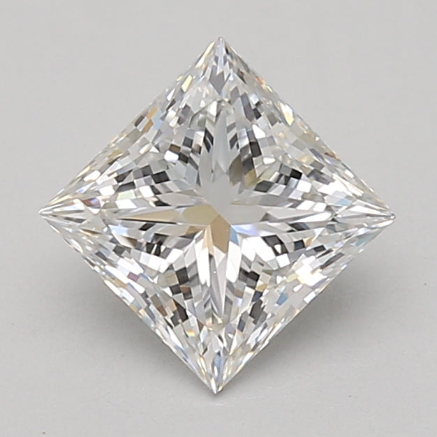 1.59ct Princess lab-grown diamond, E VS1 – 360° view