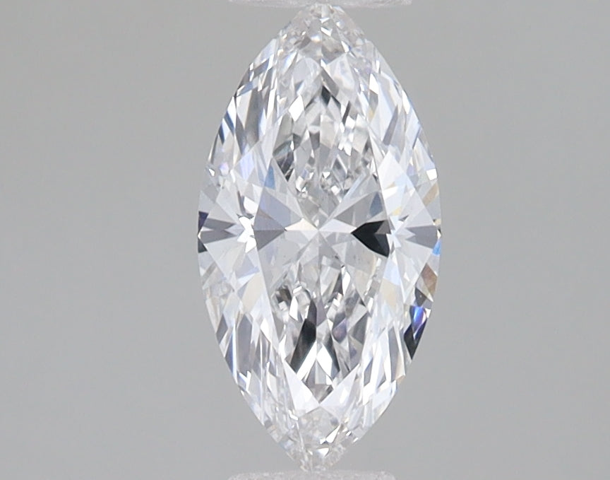 0.72ct Marquise lab-grown diamond, E VS2 – 360° view