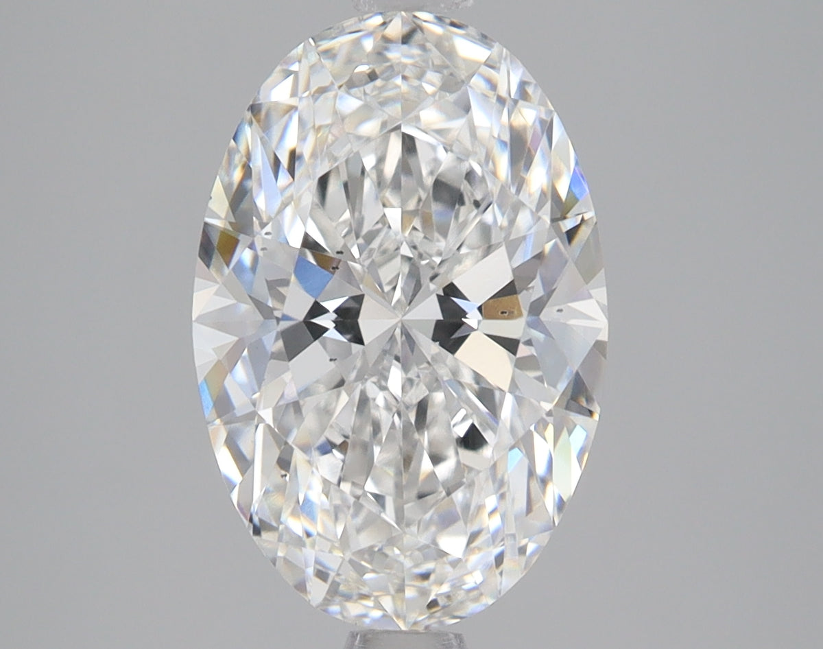 3.01ct Oval lab-grown diamond, E VS2 – 360° view