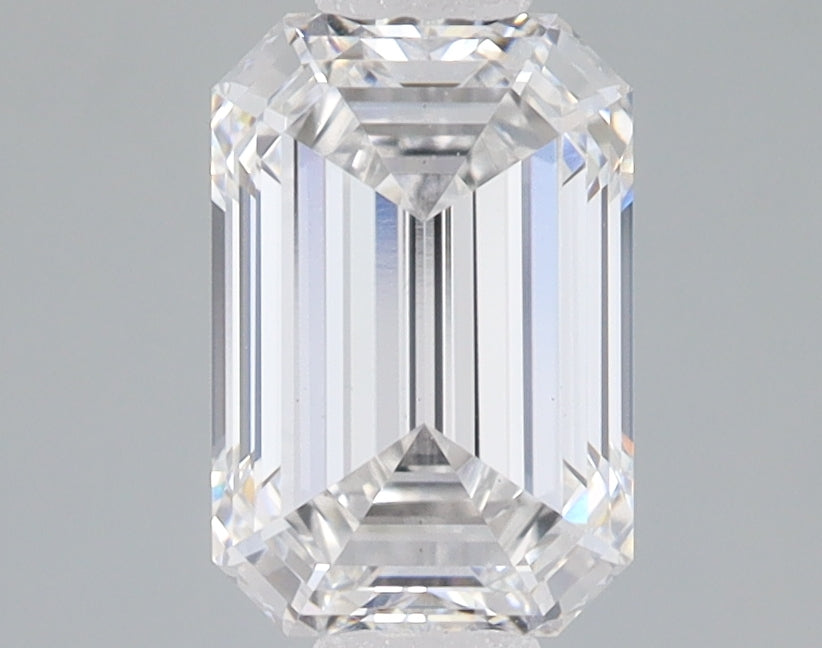 1.59ct Emerald lab-grown diamond, D VS1 – 360° view