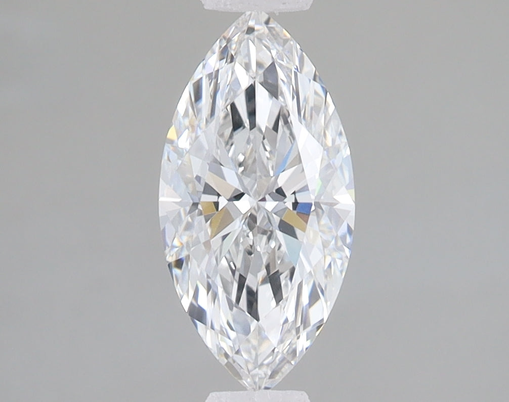 1.08ct Marquise lab-grown diamond, E VVS2 – 360° view