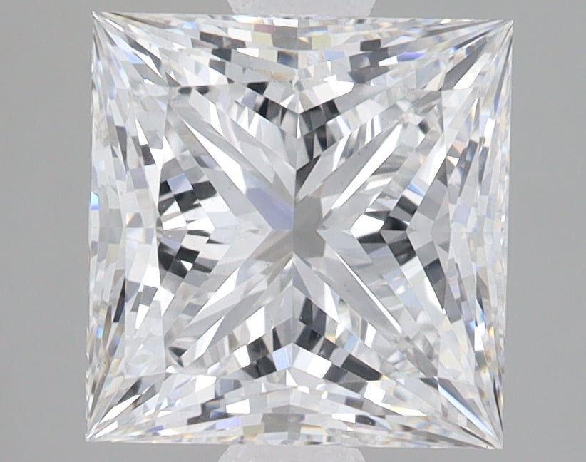 3.06ct Princess lab-grown diamond, E VVS2 – 360° view