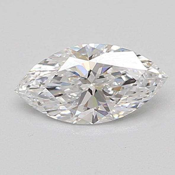 0.78ct Marquise lab-grown diamond, D VS1 – 360° view
