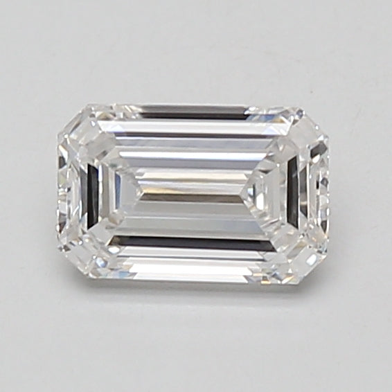0.85ct Emerald lab-grown diamond, D VVS2