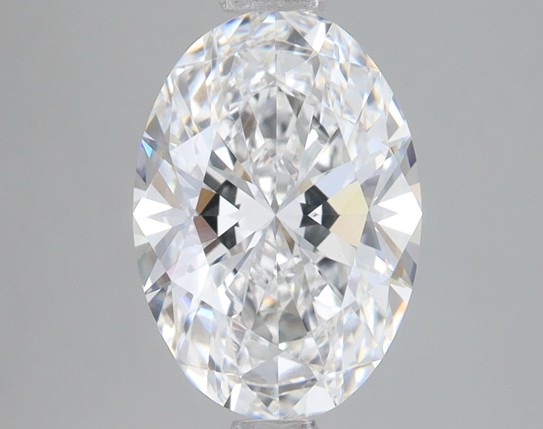 2.87ct Oval lab-grown diamond, F VS1 – 360° view