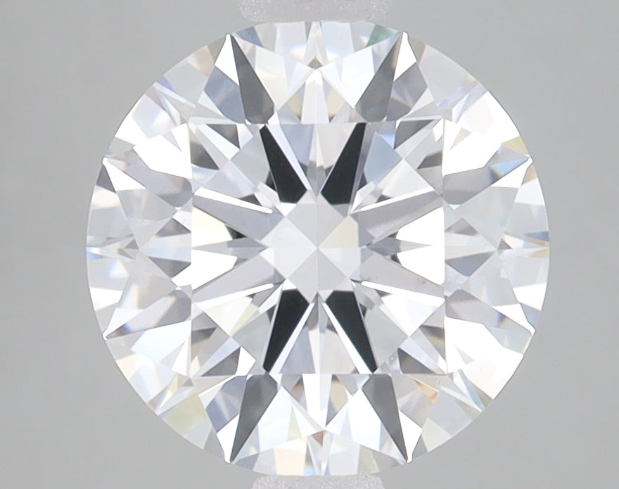 2.77ct Round lab-grown diamond, D VS2