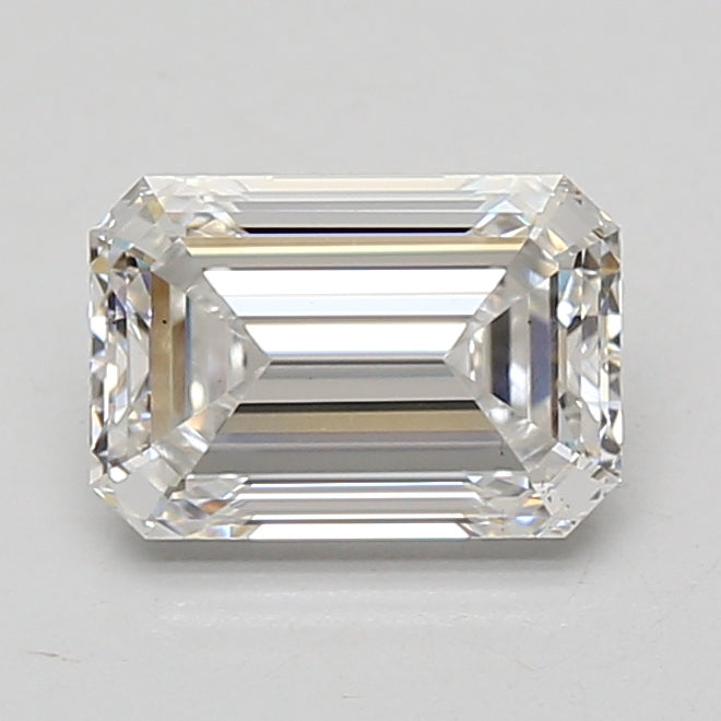 1.81ct Emerald lab-grown diamond, D VS2
