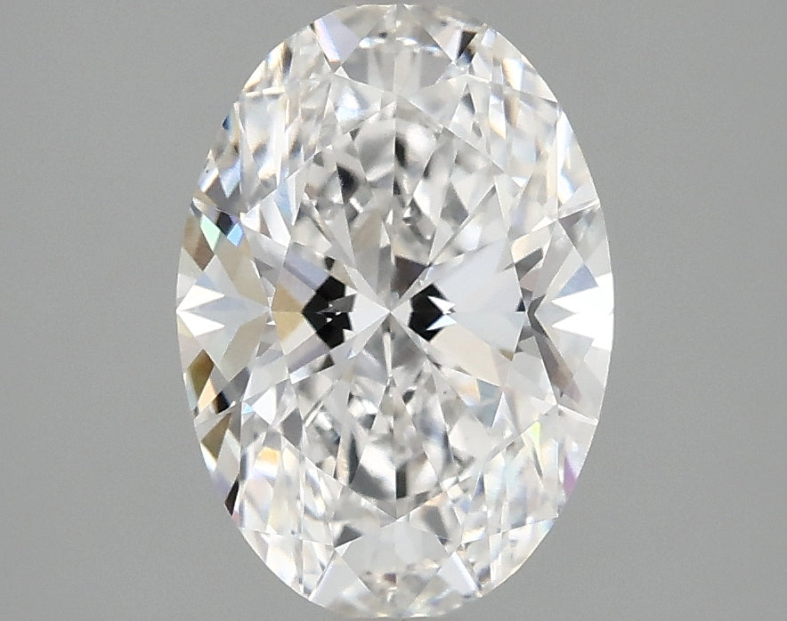 2.1ct Oval lab-grown diamond, E VS1