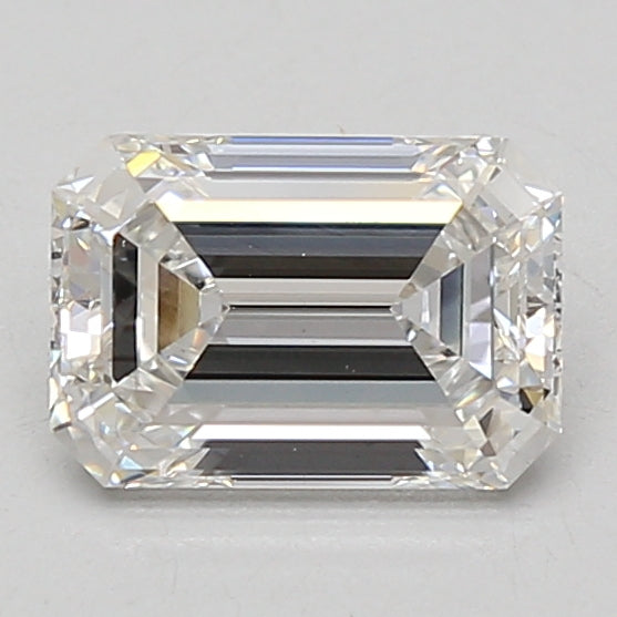 1.51ct Emerald lab-grown diamond, D VS1 – 360° view