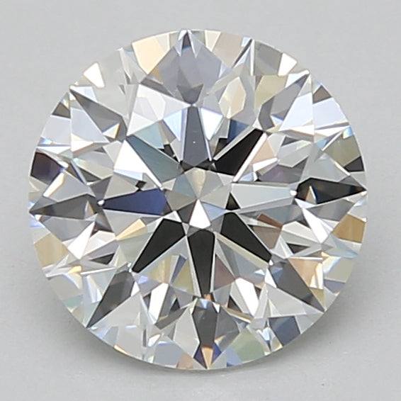 2.22ct Round lab-grown diamond, F VVS2