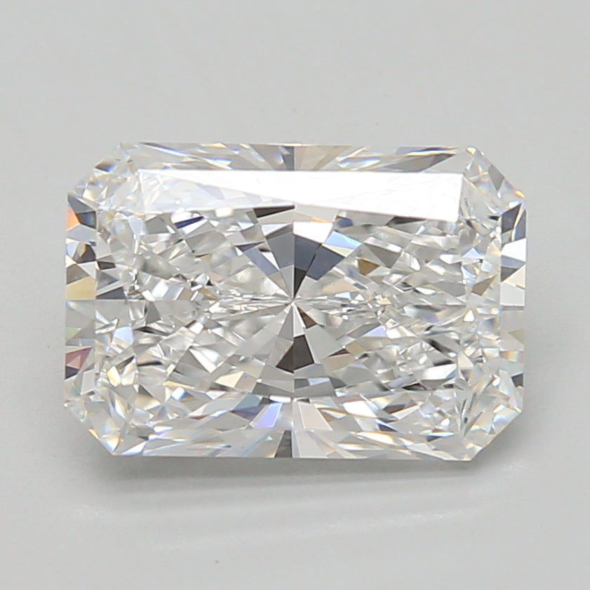 4.08ct Radiant lab-grown diamond, D VS1