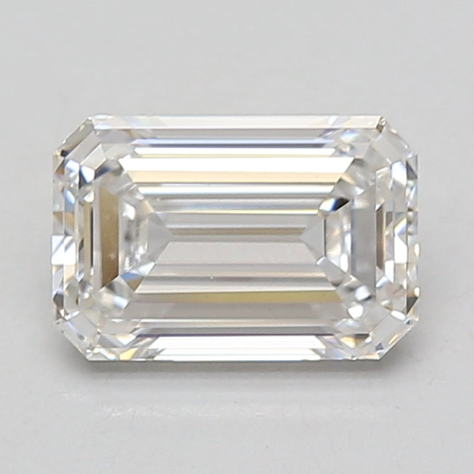 2.04ct Emerald lab-grown diamond, E VVS2 – 360° view