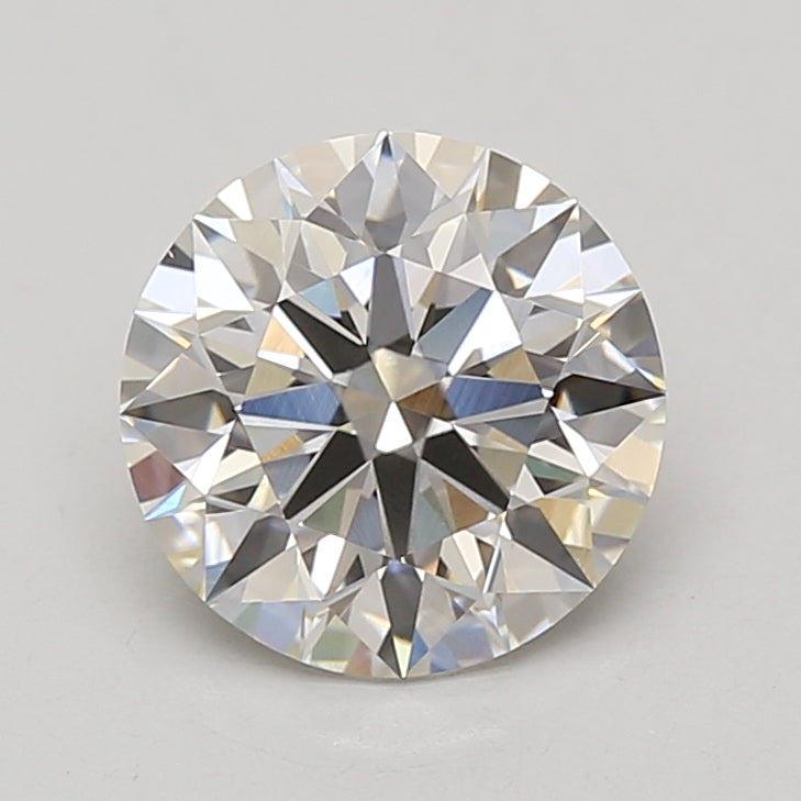 IGI certificate for 2.32ct Round lab-grown diamond, F VVS2