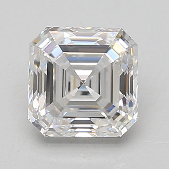 1.57ct Square Emerald lab-grown diamond, D VVS2