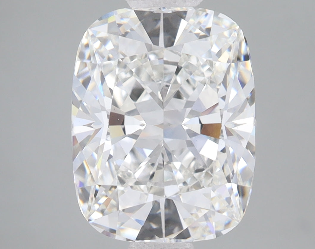 4.05ct Elongated Cushion lab-grown diamond, E VVS2 – 360° view