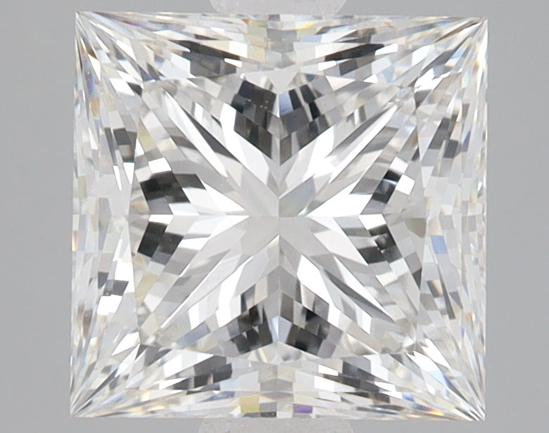 3.22ct Princess lab-grown diamond, F VVS2 – 360° view