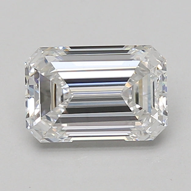 1.56ct Emerald lab-grown diamond, D VS1 – 360° view