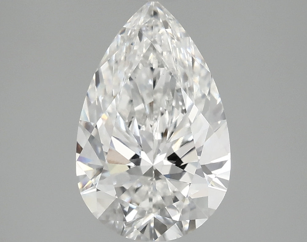 2.5ct Pear lab-grown diamond, E VS1