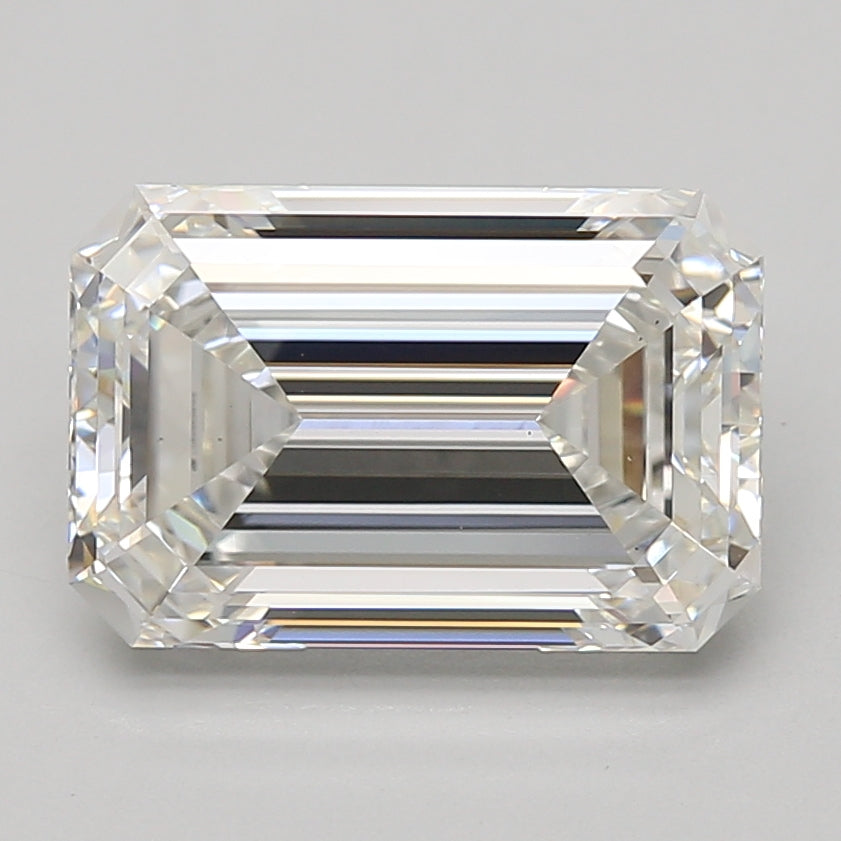 IGI certificate for 5.04ct Emerald lab-grown diamond, E VS1