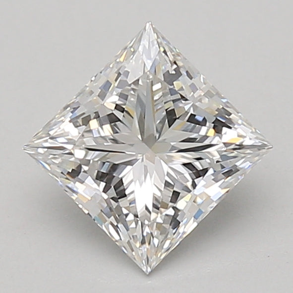 1.56ct Princess lab-grown diamond, E VVS2